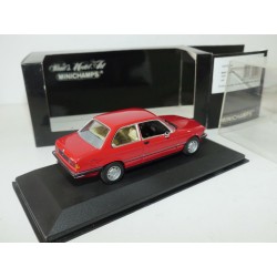 BMW SERIES 3 318 E21 1975 Rouge MINICHAMPS 1:43
