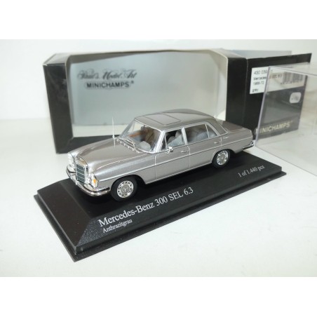 MERCEDES 300 SEL 6.3 1968-72 Gris MINICHAMPS 1:43