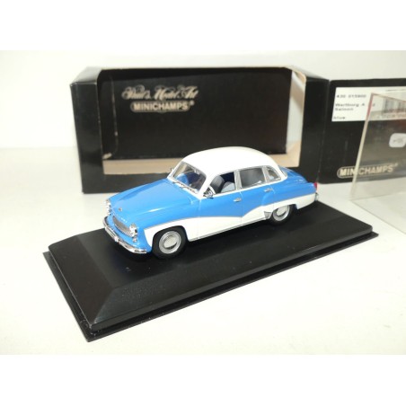 WARTBURG A 312 SALOON Bleu MINICHAMPS 1:43