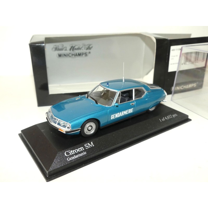 CITROEN SM 1970 Gendarmerie MINICHAMPS 1:43