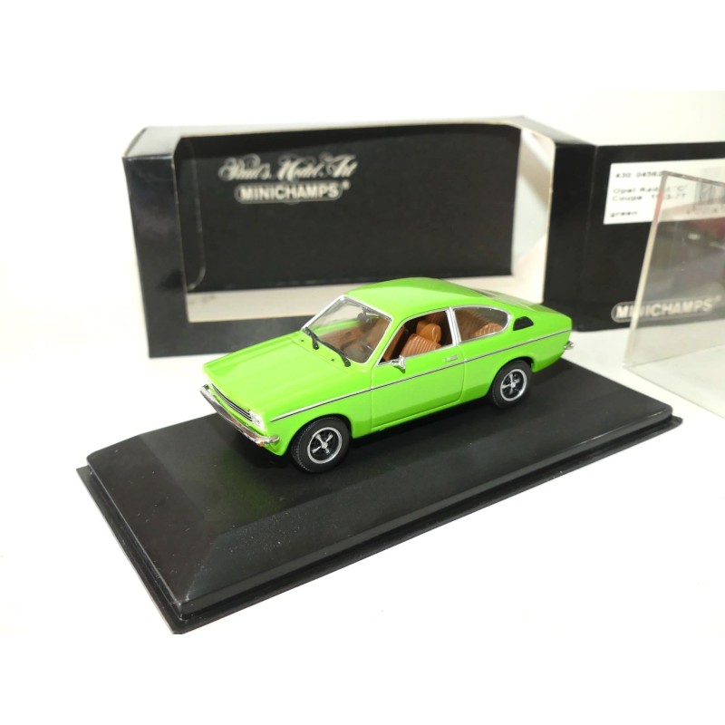 OPEL KADETT C COUPE 1973-77 Vert MINICHAMPS 1:43
