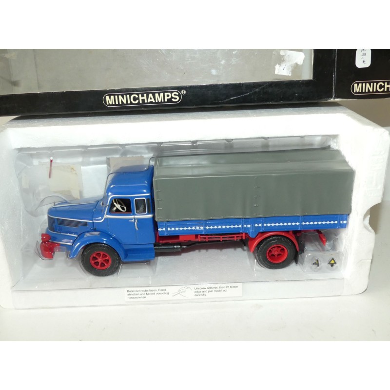 CAMION KRUPP TITANCANVAS TRUCK MINICHAMPS 1:43 imperfection