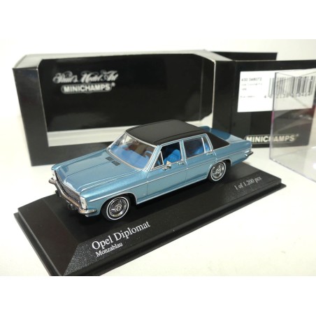 OPEL DIPLOMAT 5.4 1969 Bleu MINICHAMPS 1:43