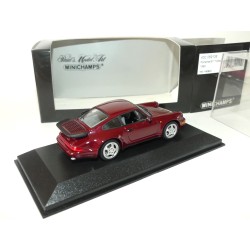 PORSCHE 911 TURBO 964 1990 Bordeaux MINICHAMPS 1:43