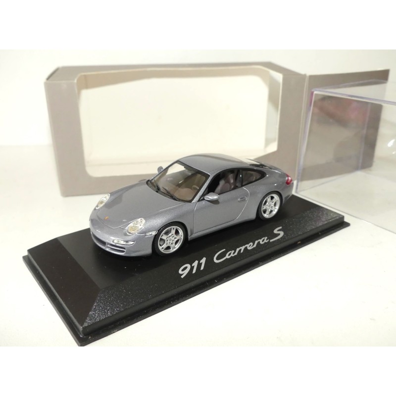 PORSCHE 911 CARRERA S 997 Gris Sealgraumetallic MINICHAMPS 1:43 