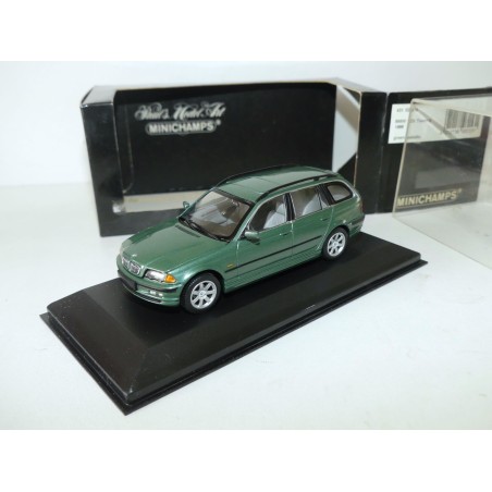 BMW SERIE 3 323 i TOURING 1999 Vert MINICHAMPS 1:43