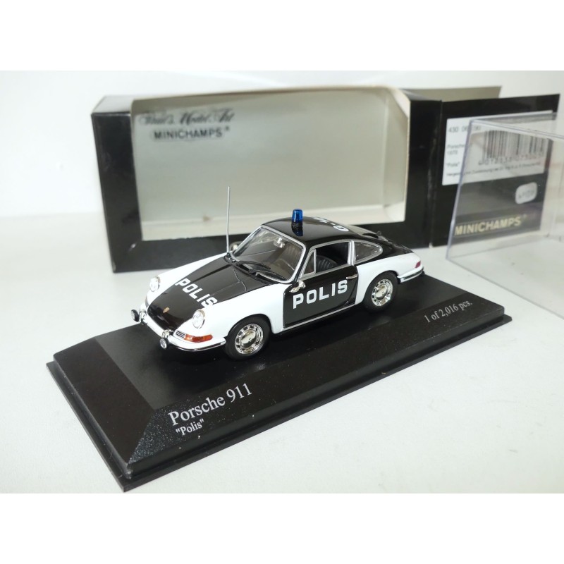 PORSCHE 911 1970 POLIS MINICHAMPS 1:43