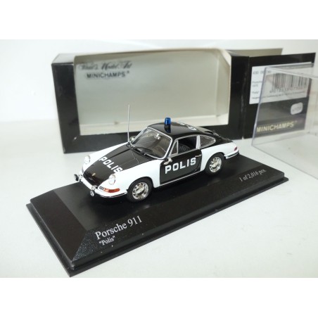 PORSCHE 911 1970 POLIS MINICHAMPS 1:43