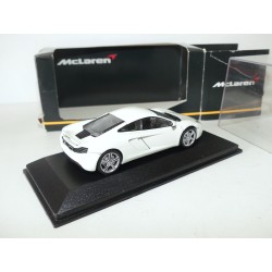 McLAREN MP4-12C 2011 Blanc MINICHAMPS 1:43