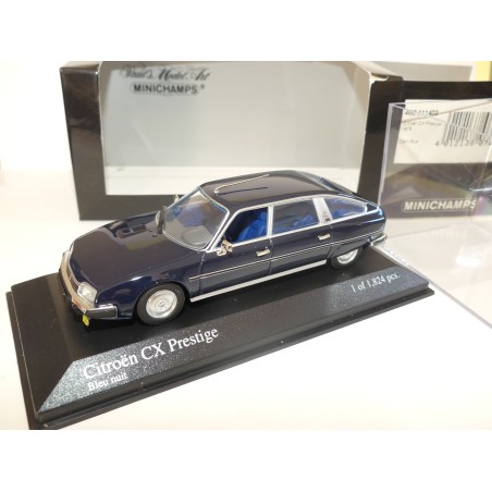 CITROEN CX PRESTIGE 1979 Bleu FoncÃ© MINICHAMPS 1:43