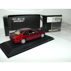 BMW SERIE 3 318 Ci E46 1999 Rouge Sienna MINICHAMPS 1:43