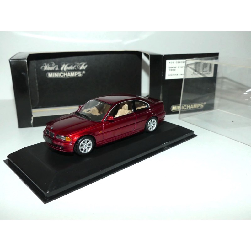 BMW SERIE 3 318 Ci E46 1999 Rouge Sienna MINICHAMPS 1:43