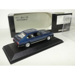 FORD CAPRI III 1982 Bleu et Gris MINICHAMPS 1:43