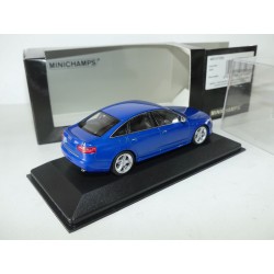 AUDI RS6 C6 2008 Bleu MINICHAMPS 1:43