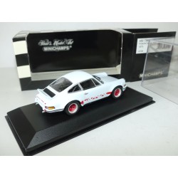 PORSCHE 911 CARRERA RSR 2.8 1973 Blanc MINICHAMPS 1:43
