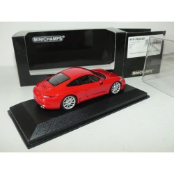 PORSCHE 911 CARRERA S 991 2012 Rouge MINICHAMPS 1:43