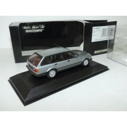 BMW SERIE 3 320 i  TOURING E30 1989 Gris MINICHAMPS 1:43