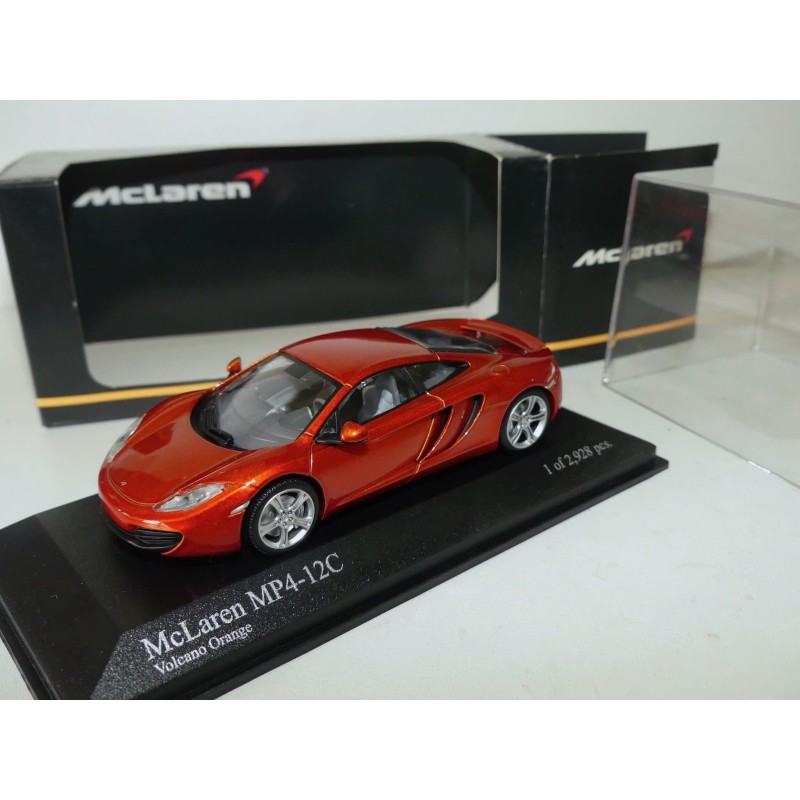 McLAREN MP4-12C 2011 Orange MINICHAMPS 1:43