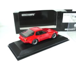 PORSCHE 924 CARRERA GT 1981 Rouge MINICHAMPS 1:43