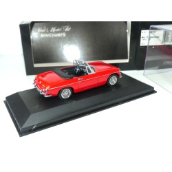 MG MGB CABRIOLET 1962-69 Rouge MINICHAMPS 1:43