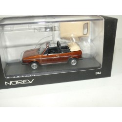 VW GOLF I CABRIOLET Marron NOREV 1:43