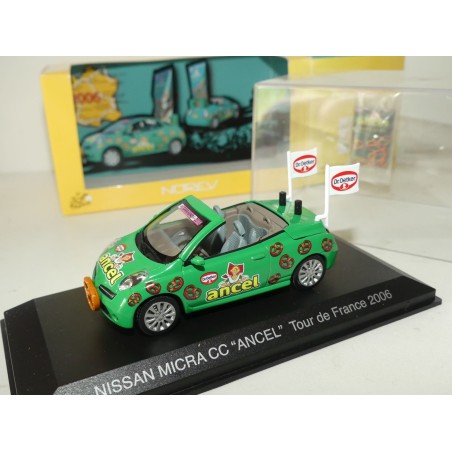 NISSAN MICRA CC ANCEL TOUR DE FRANCE 2012 NOREV 1:43