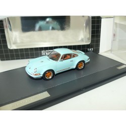 PORSCHE 911 SINGER Bleu MATRIX 1:43