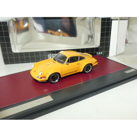 PORSCHE 911 SINGER Jaune MATRIX 1:43
