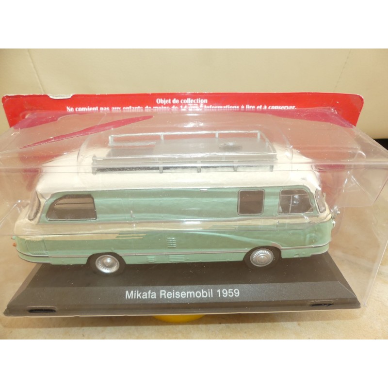 CAMPING CAR MIKAFA REISEMOBIL 1959 HACHETTE 1:43