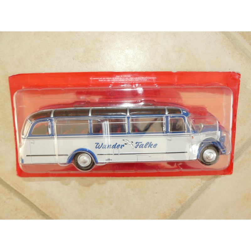 AUTOBUS ET AUTOCARS NÂ°49 BORGWARD BO 4000 1952 ALLEMAGNE HACHETTE 1:43
