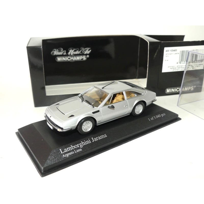LAMBORGHINI JARAMA Gris 1974 MINICHAMPS 1:43