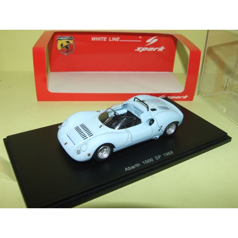 ABARTH FIAT 1000 SP 1968 Bleu SPARK S1331 1:43