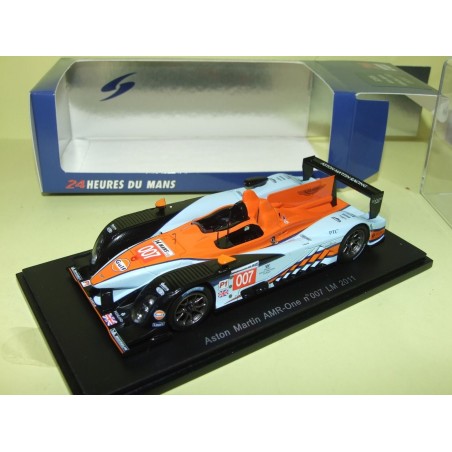 ASTON MARTIN AMR-ONE N°007 LE MANS 2011 SPARK 1:43 Abd