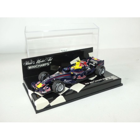 RED BULL RENAULT RB4 GP 2008 M. WEBBER MINICHAMPS 1:43