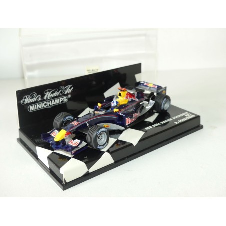 RED BULL RACING RB1 GP 2005 D. COULTHARD MINICHAMPS 1:43