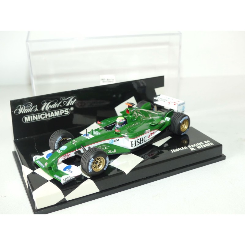 JAGUAR RACING R4 GP 2003 M. WEBBER MINICHAMPS 1:43