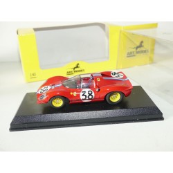 FERRARI 206/S NÂ°38 LE MANS 1966 ART MODEL ART082 1:43 Abd