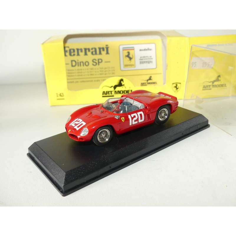 FERRARI DINO 196 SP NÂ°120 TARGA FLORIO 1962 ART MODEL ART022 1:43