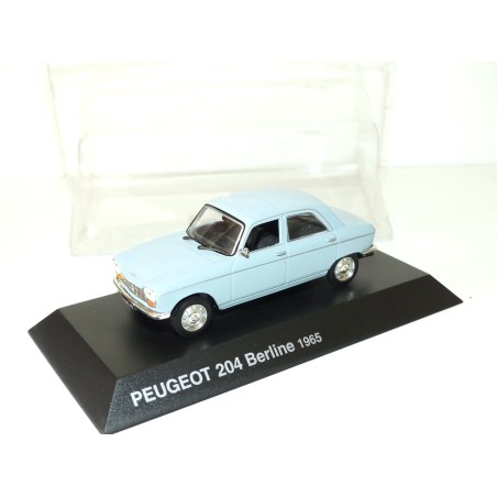 PEUGEOT 204 BERLINE 1965 Gris NOREV 1:43 blister
