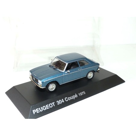 PEUGEOT 304 COUPE 1975 Bleu NOREV 1:43 blister
