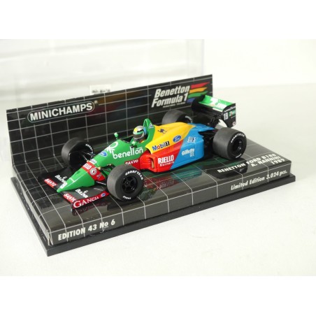 BENETTON FORD B188 GP 1988 A. NANNINI MINICHAMPS 1:43 