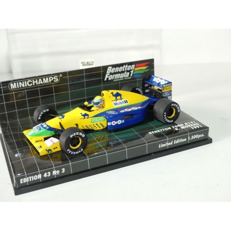 BENETTON FORD B191 GP 1991 R. MORENO MINICHAMPS 1:43