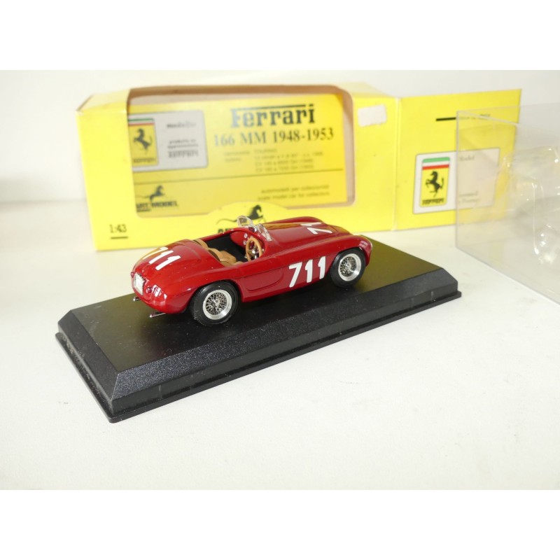 FERRARI 166 MM N°711 MILLE MIGLIA 1950 ART MODEL ART052 1:43 de ref