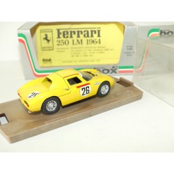 FERRARI 250 LM N°26 LE MANS 1965 BOX BEST 8436 1:43