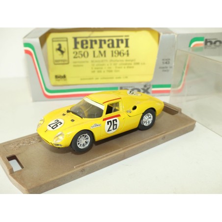 FERRARI 250 LM N°26 LE MANS 1965 BOX BEST 8436 1:43