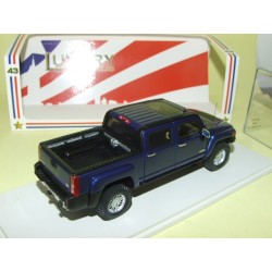 HUMMER H3T PICK UP 2008 Bleu LUXURY COLLECTIBLES SPARK 101294 1:43