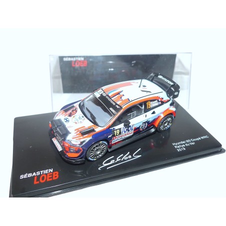 HYUNDAI i20 WRC RALLYE VAR 2019 S. LOEB ALTAYA 1:43