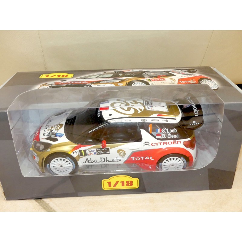 CITROEN DS3 RALLYE D'ARGENTINE 2013 S. LOEB ALTAYA 1:18