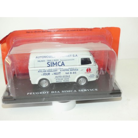 PEUGEOT D3A SIMCA SERVICE IXO PRESSE 1:43