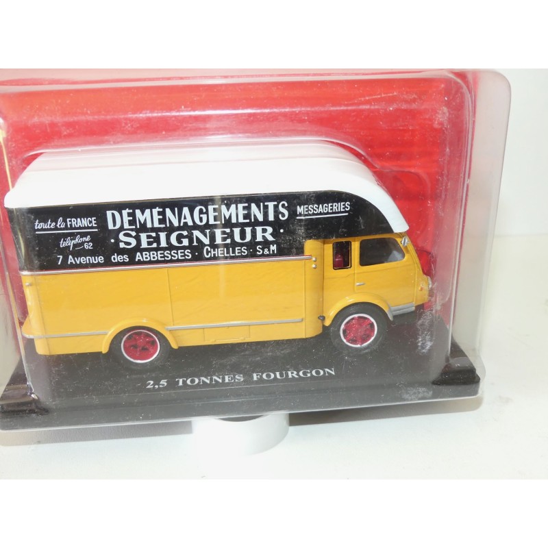 RENAULT 2,5 TONNES FOURGON DEMENAGEMENT SEIGNEUR IXO PRESSE 1:43
